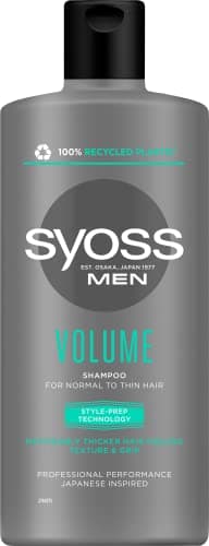 Syoss Men Volume Shampoo, For Normal to Thin Hair 440 Ml