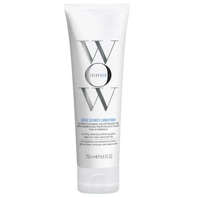 COLOR WOW Color Security Conditioner for Fine to Normal Hair – Weightless hydration for fine, thin, fragile hair, Detangles, nourishes + adds shine with Argan Oil, Color safe, Heat protection