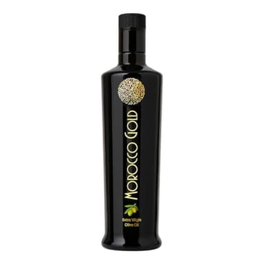 Morocco Gold Early Harvest Extra Virgin Olive Oil – Cold Pressed – Polyphenol Rich 652mg/kg EVOO Fresh Harvest Pure and Natural. 500ml/17 Fl Oz