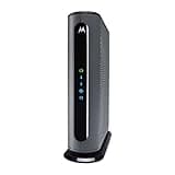 Motorola MB8611 DOCSIS 3.1 Multi-Gig Cable Modem | Pairs with Any WiFi Router | Approved for Comcast Xfinity, Cox Gigablast, Spectrum | 2.5 Gbps Port | 2500 Mbps Max Internet Speeds