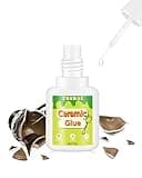 Waterproof Ceramics Repair Glue- Super Ceramic Glue Repair Temperature Resistant Ceramic Glue for Pottery, Instant Strong Ceramic Glue Repair for Fine China, Mugs, DIY Craft