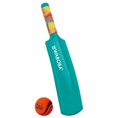 Waboba Mini Cracket Set - Mini Cracket Bat with Zag Ball for Water Baseball