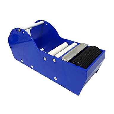 QILIMA Desktop Blue Tape Dispenser,Water Activated Tape Dispenser,12.6in Gum Tape Dispenser Sealing Office Supplies