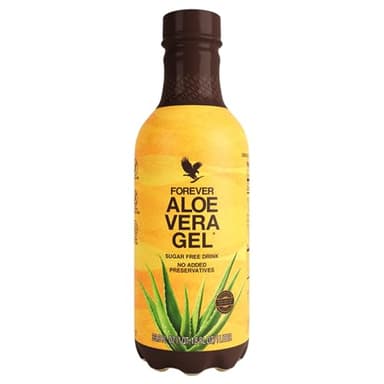 Forever Living - Aloe Vera Gel, Pure Inner Leaf Juice, 99.7% Aloe Content, Preservative-Free, 33.8 fl oz
