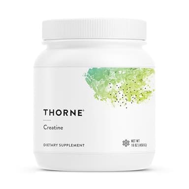 THORNE Creatine - Micronized Creatine Monohydrate Powder - Support for Muscles & Cognitive Function* - for Women & Men - Unflavored - NSF Certified for Sport - 5 g per Serving - 90 Servings