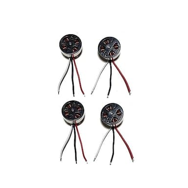 For S136 Mini MAX GPS Drone Spare Part Obstacle Avoidance Batteries Receiver PCB Board Motor Part Replacement Accessory(4pcs motor)