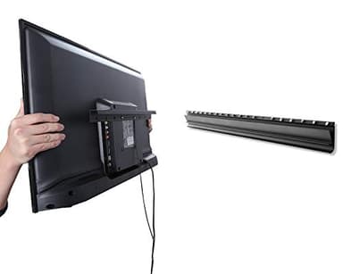 AENTGIU Studless TV Wall Mount, Heavy Duty Drywall TV Bracket Hanger for 26-55 inch Flat Screen TVs, No Stud, NO Drill, No Anchors, Easy Install with All Hardware Included