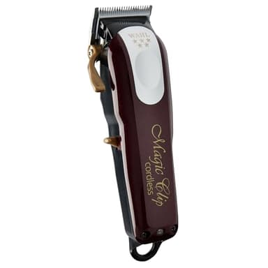 Wahl Professional 5 Star Series Magic Clip Cordless Hair Clipper, Stagger-Tooth Blade Professional Hair Trimmer with Attachments, 100+ Minute Run Time, 120 V, 60Hz