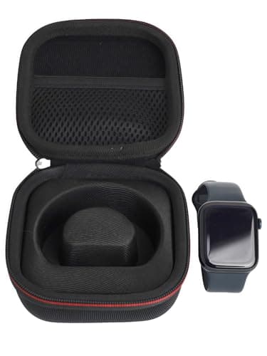Maoershan Carrying Case Compatible with Apple Watch iWatch Series SE/7/6/5/4/3/2/1 45mm 44mm 42mm 40mm 38mm,Hard Shell Protection Travel Storage Bag