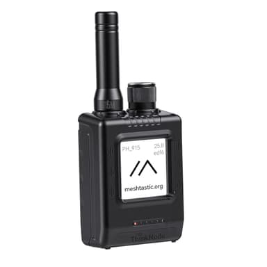 IoTeikXgo Lo Ra Transceiver Compatible for LoRa Meshtastic with GPS and nRF52840: ThinkNode M1 915MHz with 1.54" EPD Screen and Protective Case, SX1262 Wireless Module, 1200mAh Rechargeable Battery