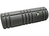 TriggerPoint CORE Foam Massage Roller (Back, Body, Legs) with Softer Compression, Deep Tissue and Muscle Recovery - Relieves Muscle Pain & Tightness, Improves Mobility & Circulation (12''), Gray