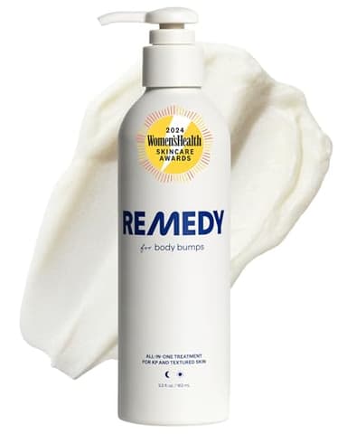 Remedy for Body Bumps | KP Exfoliating Body Moisturizer | Keratosis Pilaris (KP) Treatment For Textured, Crepey Skin with Urea, Lactic Acid, Retinol | Smoothing Body Lotion | By Dermatologist Dr. Shah