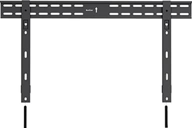 QualGear QG-TM-002-BLK 37-Inch to 70-Inch Universal Ultra Slim Low Profile Fixed Wall Mount LED TVs, Black