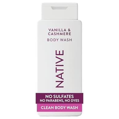 Native Vanilla & Cashmere Body Wash 18 fl oz
