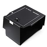 RERPRO Center Console Organizer Tray Gun Safe Lock Box Compatible with 2021 2022 2023 2024 Ford F150 Armrest Vault Insert Storage with 3 Digit Combo Password Interior Accessories, 1 Pack Black
