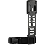 Guayma Drop Leg Holster Adapter Duty Belt Accessories for QLS Kit,Modular Holster Adapter with Thigh Strap Airsoft Tactical Police Gear,BK