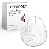Momcozy Milk Collector Only Compatible with Momcozy M5 NOT for Others. Original M5 Breast Pump Replacement Accessories, 1 Pack