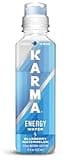 Karma Natural Energy Drink - Blueberry Watermelon Caffeinated Water - Clean Focus & Energy Boost