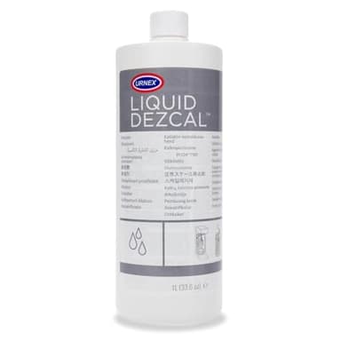 Urnex Liquid Dezcal Activated Descaling Solution - 33.6 Ounce (8 Uses) - For Use With Keurig 1.0/2.0, Home Coffee and Espresso Machines, Kettles, Garment Steamers