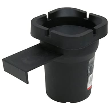 RoadPro RP-452 Small Self-Extinguishing Ashtray - Black