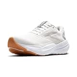 Brooks Women’s Glycerin 21 Neutral Running Shoe - White/Silver/Biscuit - 8.5 Medium