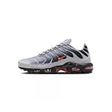 Nike Air Max Plus Men's Shoes (DM0032-011, Wolf Grey/Black/White/Picante Red) Size 11