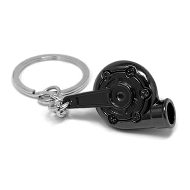 Hitt Brands Turbo Keychain for Car Keys – Realistic Spinning Turbine Keys Ring, Cool Car Key Chain Accessory for Men & Women, Metal Keys Holder, Automotive Gift, Cute Keychains for Cars Enthusiasts