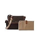 Michael Kors Large Diaper Bag Messenger Brown/Acorn One Size