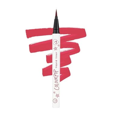 ColourPop BFF Liquid Liner - Precision Felt Tip Liquid Eyeliner Pen - High-Pigment & Buildable Colored Eyeliner with a Transfer Resistant Formula - Try Me (0.02 oz)