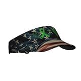 Sun Visors Heartbeat Green Ribbon Bone Marrow Transplant Sunscreen Sport Baseball Empty Top for Women Men