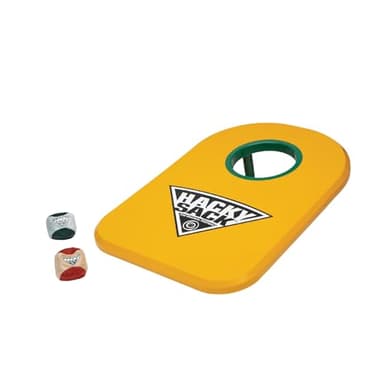 Hacky Sack Cornhole Set for Kids - Outdoor Toys for Kids - Outdoor Family Games - Perfect for Beginners, 1 Cornhole Board, 2 Hack Sacks, Lightweight, Travel Games, Ages 8+