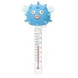 XY-WQ Floating Pool Thermometer, Large Size Easy Read for Water Temperature with String for Outdoor and Indoor Swimming Pools and Spas (Puffer)