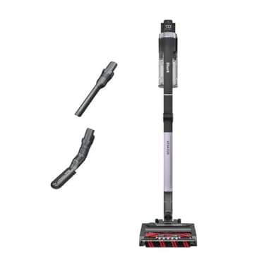 Shark Stratos Cordless Vacuum with Clean Sense IQ and Odor Neutralizer, MultiFlex Wand, Includes Crevice Tool & Anti-Allergen Brush, Up To 60 Minute Runtime, Ash Purple, IZ862H