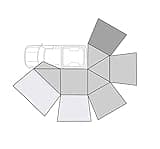 OVS Nomadic 270 Degree Awning Side Wall 2 with Window Driver Side 18109910