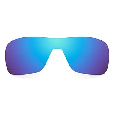 Revant Replacement Lenses for Oakley Turbine Rotor OO9307 Sunglasses - Polarized Mirrored Ice Blue
