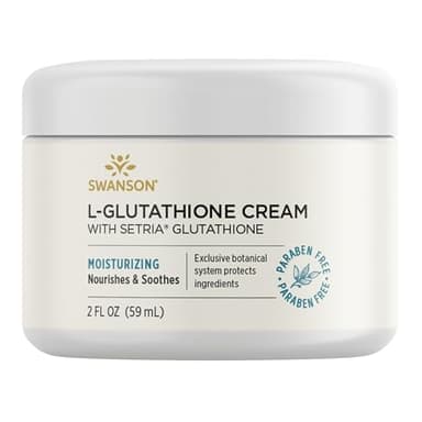 Swanson L-Glutathione Cream with Setria 2 fl Ounce (59 ml) Cream