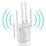 WiFi Extender Signal Booster for Home: Internet Repeater Long Range Covers Up to 45+ Devices and 8470 Sq.ft (XL Size)