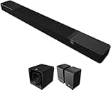 Klipsch FLEXUS-200-SOUNDBAR 3.1.2 Sound System Soundbar with a Klipsch FLEXUS-10-SUB 10" Driver Quick Wireless Connect Subwoofer and Klipsch Flexus-Surround 3" Full Range Driver Speakers (2024)