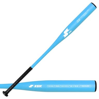SSK Z9 Professional Edge Coaches Metal Fungo Bat - 35" 22oz Ultra-Lightweight Aluminum Fungo Bat MF150 (Columbia)