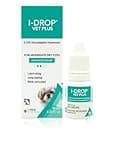 I-DROP VET PLUS: Pet Eye Drops for Dogs | Lubricate Acute/Seasonal Dry Eyes | Superior Comfort | Long-lasting Relief | Fewer Application Needed, 0.25% Hyaluronan | Multi dose Bottle | One Bottle 10 ml