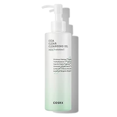 COSRX Pure Fit Cica Cleansing Oil, 6.76 fl. oz / 200ml | Light Weight Oil Purifying Centella for Sensitive Skin | CICA-7 Complex, Jojoba seed oil