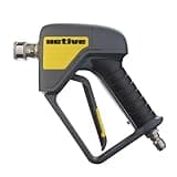 ACTIVE Pressure Washer Gun with Smooth Swivel - Most Durable & Efficient. Built with 304 Stainless valves and low force trigger. Compatable with all types of Pressure Washers for car wash