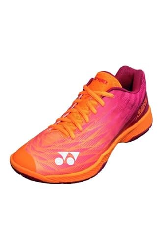 YONEX Power Cushion Aerus Z2 Mens Indoor Court Shoe (Orange Red) (us_Footwear_Size_System, Adult, Men, Numeric, Medium, Numeric_11)