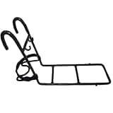 Bikase Hang On Front Rack: Secure & Easy-to-Mount Rack for 22mm-32mm Handlebars with Adjustable Standoff Bar, Protective Coating, and Compatible with Various Baskets