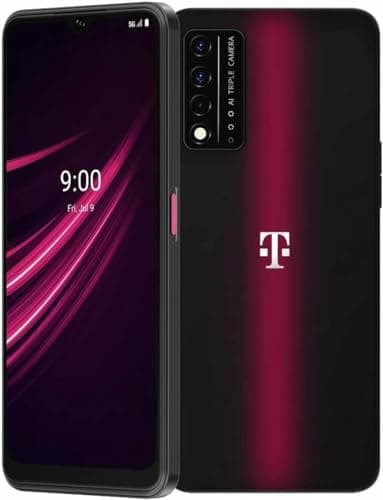 T-Mobile REVVL V+ 5G Android 64GB Smartphone - Nebula Black (Renewed) (T-Mobile Unlocked)