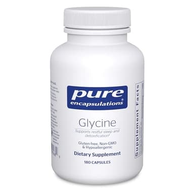 Pure Encapsulations Glycine - Supports Restful Sleep & Liver Detox* - Liver Supplement - Vegan & Gluten-Free - 180 Capsules