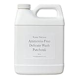 Ammonia-Free Delicate Wash, Patchouli Scent, 32 oz; Organic Fine Fabric Concentrate, No Rinse Delicate Wash, Plant-based Silk Detergent, Non Toxic, Essential Oil Scented, Made in USA