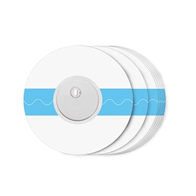 HONYOU 60Pack Libre 3 Plus Sensor Covers Waterproof Adhesive Patches for Freestyle Glucose 15 day Sensor Patch CGM Clear Overpatch Bandage Latex-free Hypoallergenic Sweatproof Breathable, without Hole