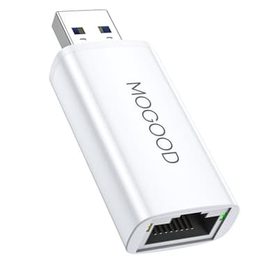 MOGOOD USB3.0 Ethernet Adapter - Gigabit LAN USB Network Adapter for TV, Chromebook, Laptop, Windows, Mac OS, Surface Pro,Amazon fire tv Cube