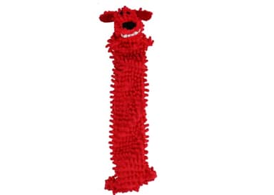 Multipet's 12-Inch Floppy Loofa Light Weight No Stuffing Dog Toys, Assorted Colors (Pack of 1)